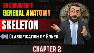 Classification of bones in 15 Minutes II bd Chaurasia Anatomy Quick Guide | Chapter 2 | Skeleton