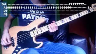 Linkin Park - New Divide - Bass Cover (With Tabs)