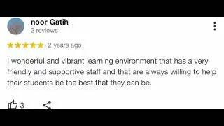 Daryk High School Google Reviews #2