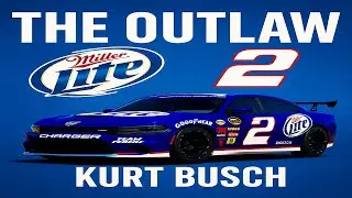 The Outlaw | Kurt Busch #2 Miller Lite Dodge Tribute (Team Penske Era)