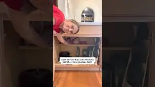 DIY Kitchen Cabinet Pull-Out Shelves | Easy Home Upgrade