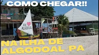 Um dia nesta ilha paradisíaca de Algodoal Pará