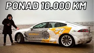 Jedziemy Teslą Model S na KOŁO PODBIEGUNOWE! ❄️