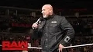 Goldberg Returns to Raw! 2016