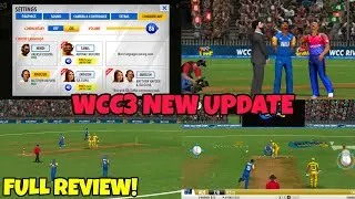 Wcc3 New Update Released || Full Review || New English And Tamil Commentary || Improved Gameplay ||