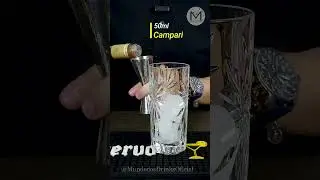 DRINK GARIBALDI! 🍹🍹🍹 #shorts #drinks #viralvideo #bartender #tutorial #drink #cocktail