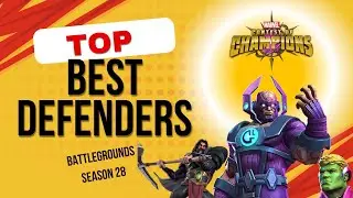 Top Defenders for Battlegrounds season 28 💪🏻
