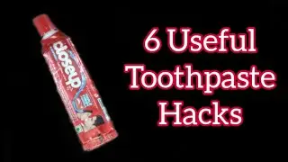 6 Type Toothpaste Hack In Tamil || Easy Toothpaste Tips || Simple Tips || Toothpaste Cleaning Silver