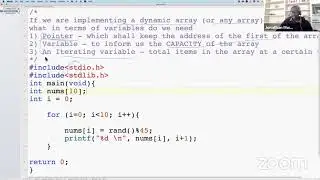 Implementing Vectors in C language
