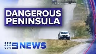 Calls to slash speed on Mornington Peninsula | Nine News Australia