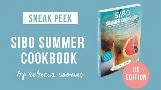 Speak peek inside the SIBO Summer Cookbook (US edition) by Rebecca Coomes