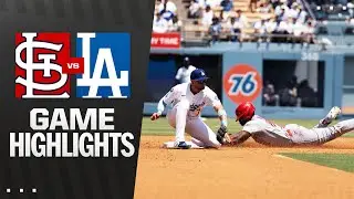 Cardinals vs. Dodgers Game Highlights (8/6/25) | MLB Highlights