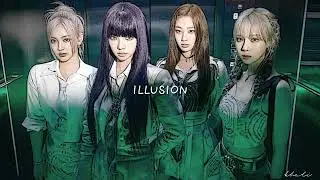 aespa - illusion ( sped up )