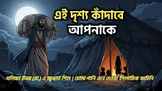 খলিফা উমর (রা.) যখন নিজ হাতে আগুন জ্বালালেন | হৃদয় কাঁপানো ইসলামিক গল্প | Umar RA Story