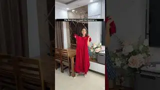 My favourite Red dress from Myntra 💕 #myntra #myntrafinds #partyweardress #dresses