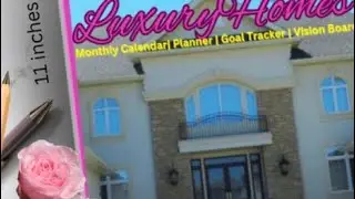 Sneak Peak Inside The 2024 Luxury Homes Calendar/Planner/Vision Board
