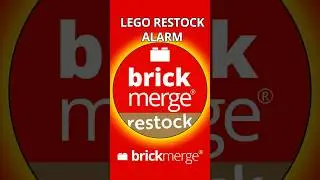 LEGO Restock-Push-Alarm auf brickmerge.de aktivieren! #lego #legoshopping #afol