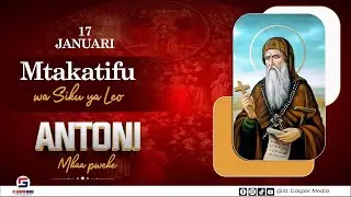 MTAKATIFU WA SIKU YA LEO TAREHE 17 JANUARI - MT. ANTONI WA MISRI - MKAA PWEKE