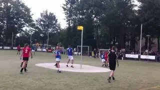 DSC 1 - Tilburg 1 (25-14) goal Jan Knollema 16-11