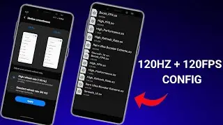 Разблокировать 120 FPS + 120 Гц частота обновления файла конфигурации без рута 100% рабочий