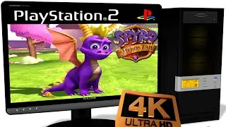 PCSX2 1.5.0 PS2 Emulator - Spyro: A Hero&rsquo;s Tail (2004). 4K Ingame. DX11. Test #1
