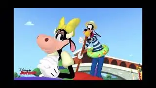 Mickey Mouse Clubhouse | Happiness is Sailing in a Gandola | Goofy Speaks Italian