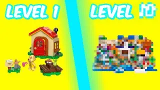 Animal Crossing Legos But The sets get bigger | Creator Week Video 2
