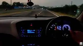 NH8 DRIVE WITH MUSIC | i20 sports Nightout | long drive| NH8