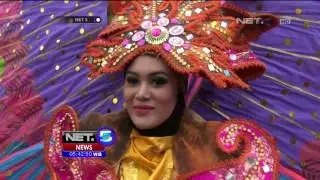 Ratusan Kostum Bunga Beraksi di Malang Flower Carnival 2016 - NET5