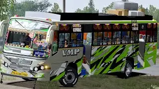 🎀TN PRIVATE BUS VMP 💥 SUPER FAST🔥| SMOOTH RIDE&diams;️SKIN RELEASE💚DRIVING ON ETS2 GAME PLAY | RG GAMING ❤