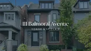 Luxury Living in Toronto | 111 Balmoral Ave