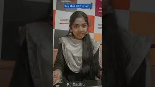 Tag that bit expert#rjmadhu #hellofm #tamilfm #shorts