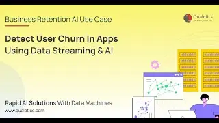 Churn Detection with AI using Data Streaming and Data Machines