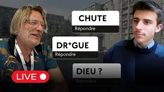 Addict à la dr*gue à Jésus : pose-lui toutes tes questions en direct !