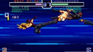 KOF 2002 PLUS RANDOM Fennu(愤怒) VS Ya Wang(吖王) 킹 오브 파이터 2002