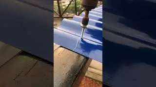 Profile Roofing Sheet Installation #shortvideo #viralvideo #youtubeshorts