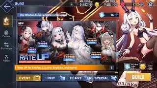 Azur Lane: New [Rondo at Rainbow's End] Event 90 time Build (180 Cube)