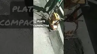plate compactor for asphalt and base course #shortvideo