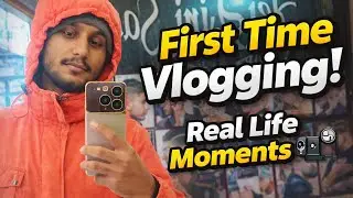 First time vlogs!Real life moment 📱