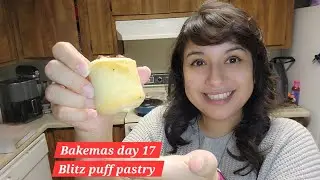 Bakemas day 17, Blitz puff pastry 