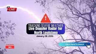 Tracking Severe Weather: Live Doppler Radar for North Louisiana
