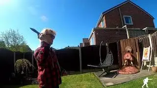 Knife throwing - no spin- Bimstyle