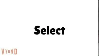 Select Sound Effect
