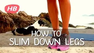 How to Slim Down Legs Fast - 15 Best Leg Exercises! Elena Power