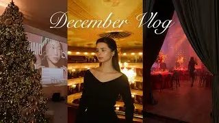 DECEMBER VLOG | blogging events, The Nutcracker ballet, ice skating