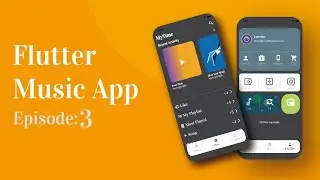 Flutter Music App(Custom) - Music Application Ver3💖