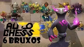 Build de 6 Warlocks/Bruxos King 1  | AUTO CHESS MOBILE 3