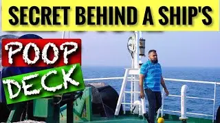 What is at the POOP DECK of a SHIP