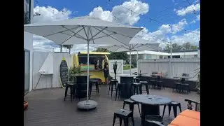 Automatic Cafe Umbrella