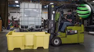 ENPAC IBC 2000i Tote Spill Pallet - 5469-YE - Spill Containment for Intermediate Bulk Containers